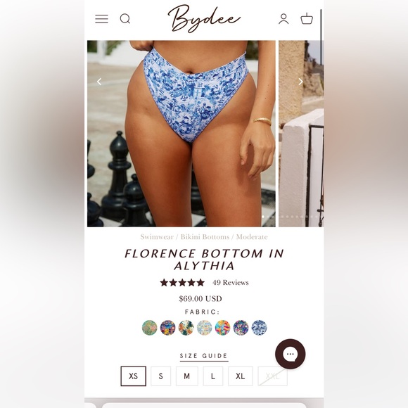 BYDEE Set of 3 PRAGUE & FLORENCE BOTTOM & RIVIERA TOP IN ALYTHIA in Large - Picture 12 of 15